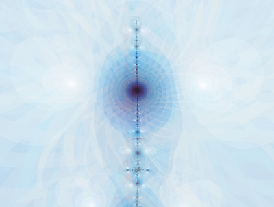 Fractal 022 A | Soul | 08.2021 abstract bright composition digital figure fractal gradient illustration light nature portrait sky spirit spiritual