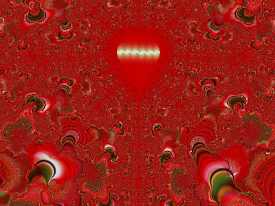 Fractal 020 B | Heart Beat | 08.2021 abstract body bright composition digital fractal gradient illustration nature portrait pulse sky veins