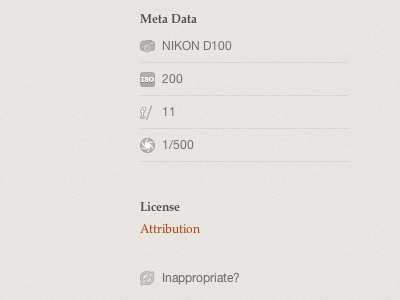 Meta Data icons pinup sneak peek