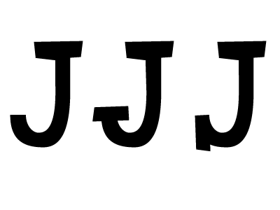 working on a j documentation dr. j hand drawn illustrator trace type uppercase vector