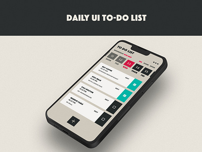 Daily UI #042 To Do List