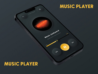 Music Player UI Study app branding dailyui design figma graphic design illustration logo music musicplayer player sketch ui uidesign uistudy uiux ux uxdesign