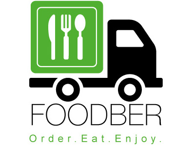 Foodber Logo Design by Steve Brown on Dribbble