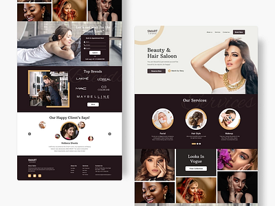 Smart Looks Beauty Salon Website