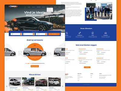 Car Rental Service Website Design