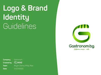 Gastronom | Logo & Brand Identity brand delivery design food gastronom graphic design identity logo web