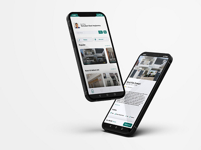 Boarding House Mobile App UI UX Design