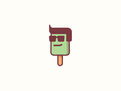 Cool as Ice Cream chill cool cream dude glasses guy ice popsicle refresh shades summer sun