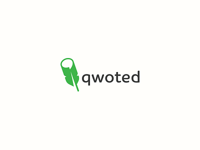 Qwoted bubble chat pen quill report social write