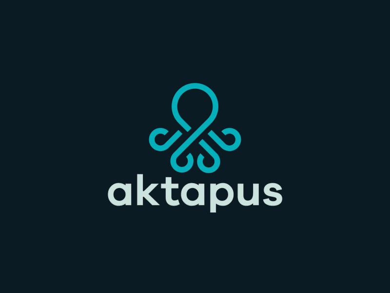 Aktapus animal animation fish float ink ocean octopus reveal sea swim water