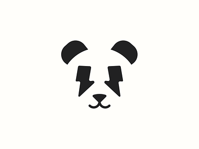 Electro Panda animal bamboo electric flash forest panda panda bear speed thunder