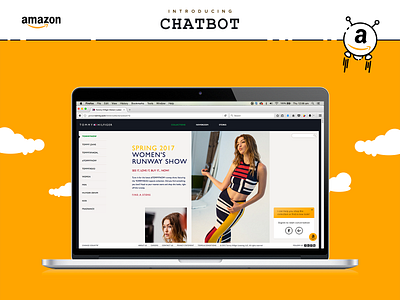 Amazon Chatbot amazon amazon chatbot amazondoodle chatbot ecommerce mobile app ui uiux