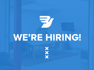 We're hiring! amsterdam careers designers developers hiring jobs support