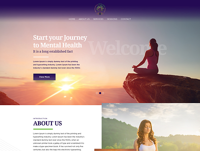 Mental Health branding brandmanagement design graphic design ui