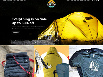 Base Camp branding brandmanagement design graphic design ui