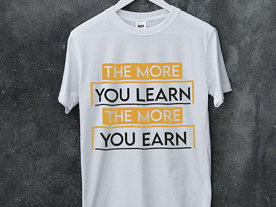 Cool typoghraphy t-shirt