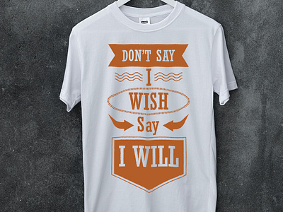 Typography t shirt