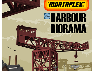 "Harbour Diorama" Virtual model.