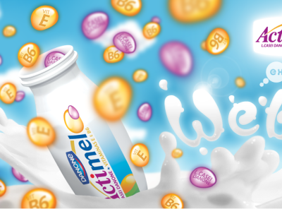 Actimel Website and animations.