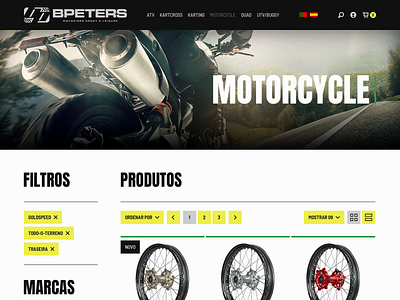 BPeters Online store. art direction branding design digital art graphic design homepage photo compositing photomontage portugal scroll site store thinkopen ui webdesign website