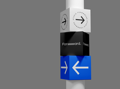 Forwwward Studio art direction brand branding concrete decentralized design forward illustration logo ui