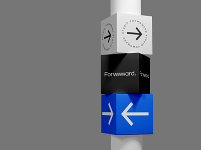 Forwwward Studio art direction brand branding concrete decentralized design forward illustration logo ui