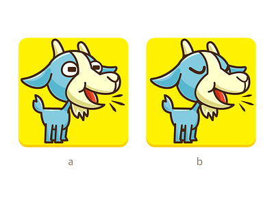 Gabble - Mascot Design animal design flat goat illustration language mascot minimalist speaking talking wip