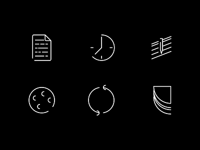 Whisk'd Iconography brand branding design icon identity illustration logo minimalist
