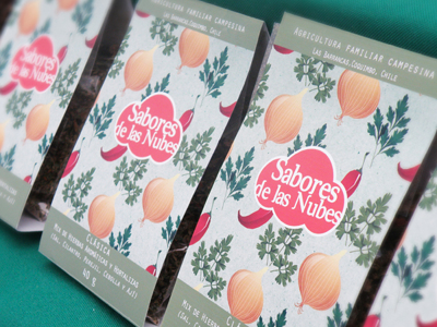 Packaging - Sabores de las Nubes branding chile illustration packaging sabores de las nubes