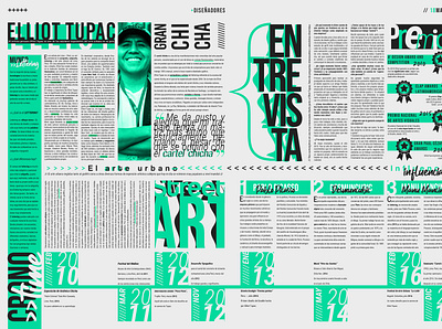 _ Diario no convencional color design diario diseño diseño gráfico editorial graphic design tipografía