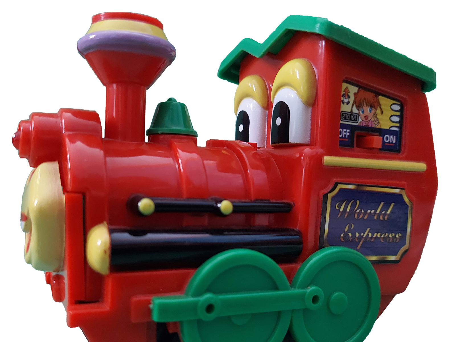 Crazy best sale train toy