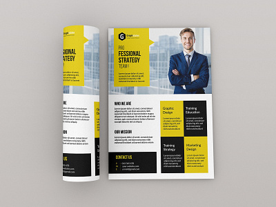 Corporate Flyer With Minimal Design