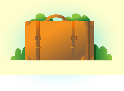 Suitcase design illustration vector