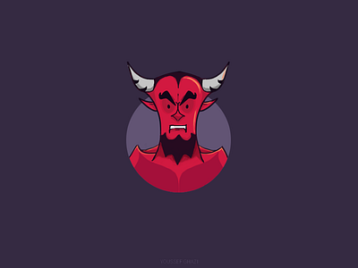 Satan ! bad dark devil devil horns devils digital evil glow hell illustration red satan