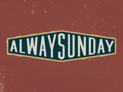 Always Sunday 2 branding identity logo