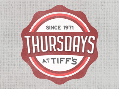 Thursdays At Tiff's