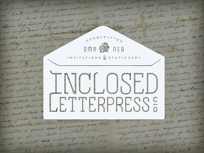 Inclosed Letterpress Envelope