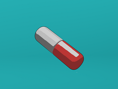 pill 3d graphic design