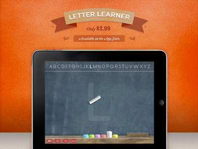 Letter Learner app ipad