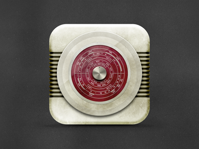 Retro Radio Icon icon ios