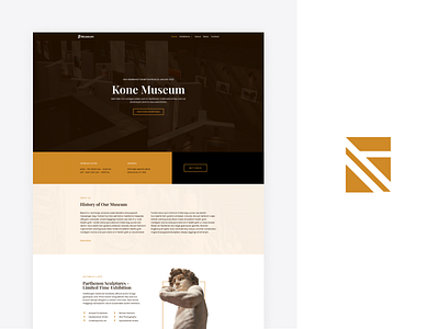 Neve Museum branding design elementor figma logo minimal museum neve theme themeisle ux ui webdesign website wordpress wordpress design