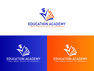 Education Logo Design 3d animation branding graphic design logo maker motion graphics ui