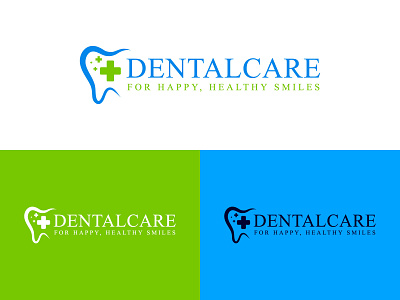 Dental Care Logo Design 3d animation logotype ui