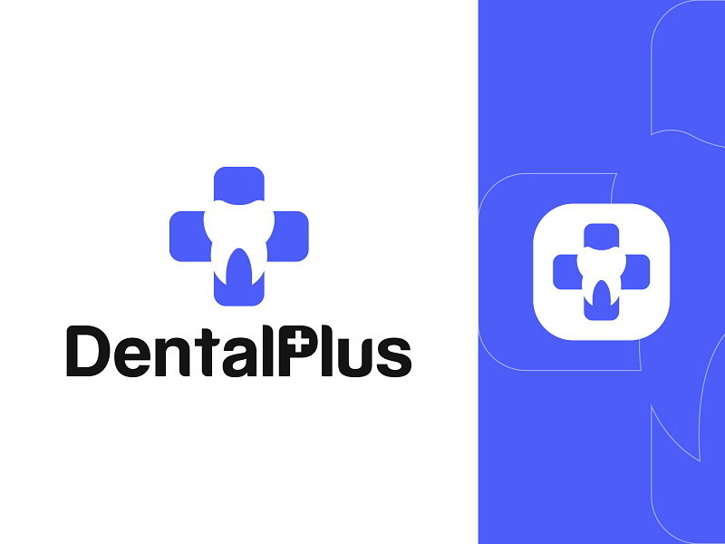 DentalPlus Logo Design by Sajal Saha Logo Designer on Dribbble