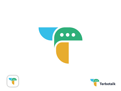 T chat logo and branding