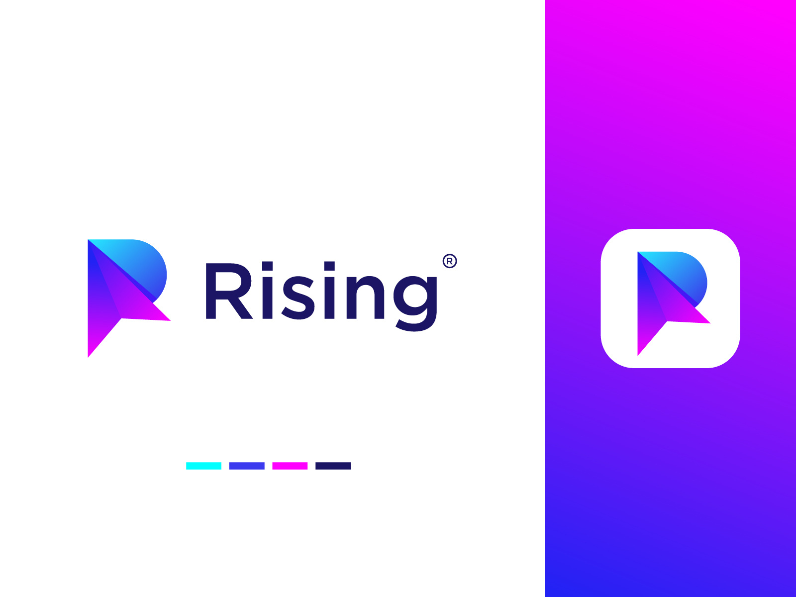 Rising Logo Concept by Sajal Saha | logo designer on Dribbble