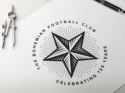 Bohemian Football Club 125 Anniversary Branding branding football club