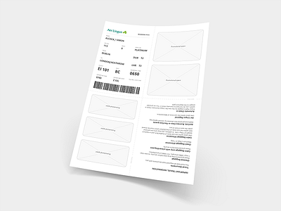 Aer Lingus Boarding Pass