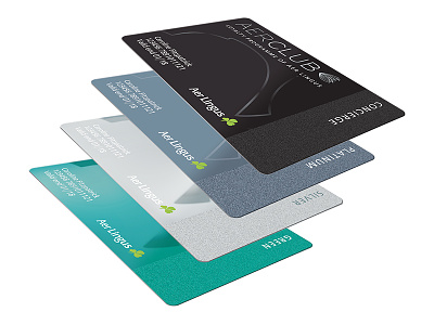 Loyalty Scheme Cards / Tiers airline loyalty scheme membership card
