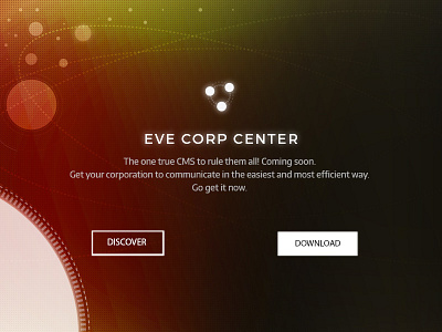 Eve Corp Center eve online gradients homepage sci fi